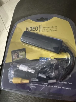 EasyCAP Capture USB 2.0 Video Adapter with Audio - Model DC60 - Image 1 of 2