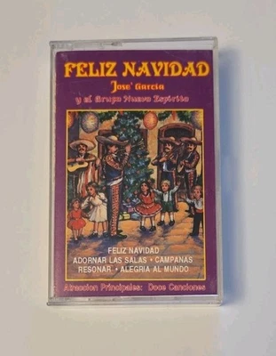 FELIZ NAVIDAD cassette-tape Jose Garcia y El Grupo Nuevo Espirito 1991 - Image 1 of 4