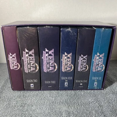XENA - Warrior Princess Complete Series DVD Collectors Box Set 5 Sealed 1 Open - Imagem 1 de 4