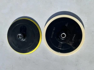 "Paquete de 2 placas de respaldo de gancho y bucle de 7"" para pulidores de velocidad variable tampones lijadora" - Imagen 1 de 3