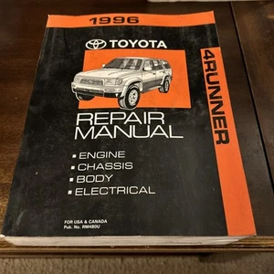 1996 Toyota 4Runner Factory Repair Manual RM480U - Picture 1 of 8