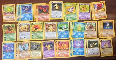 75x Lot Vintage Pokemon Team Rocket Set + Dups - FREE SHIP - READ - Image 1 of 2