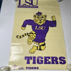Vintage LSU Tigers Poster 21,5”x31,5” - Bild 1 von 9