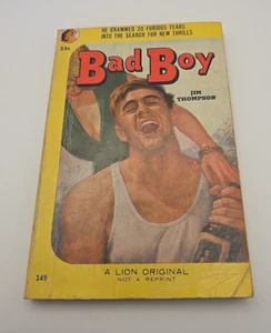 BAD BOY by Jim Thompson Lion Books Edition #149 Paperback 1953 - Picture 1 of 6