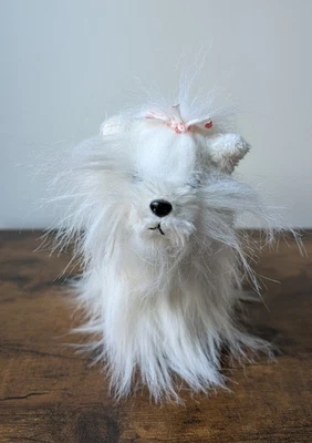 Ganz Webkinz Plush White Yorkie Retired, No Code, Clean, Not Played With - Image 1 of 4