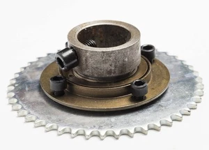 55T Theeth Chain Wheel Sprocket for 25# with 1" Axle Shaft Free Wheel ratchet... - Picture 1 of 8