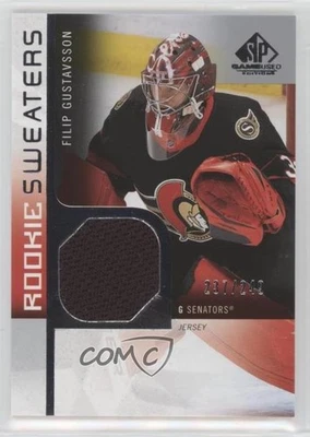 2021-22 Upper Deck SP Game Used Rookie Sweaters /249 Filip Gustavsson #RS-FG RC - Image 1 of 3