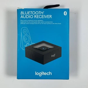 Logitech Wireless Bluetooth Audio Receiver Bluetooth Streaming 3.5mm RCA Adapter - Picture 1 of 4