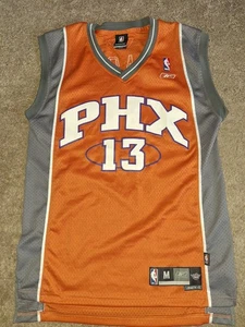 Camiseta deportiva vintage auténtica Reebok naranja Steve Nash Phoenix Suns talla M longitud +2 - Imagen 1 de 12