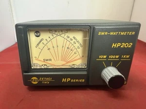 Zetagi HP202 SWR & Power Meter CB 10m HP 202 (Meter Sometimes Doesn’t Zero) - Imagen 1 de 7