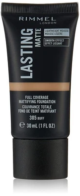 Rimmel Lasting Matte Full Coverage Light-weight Foundation - Image 1 of 4