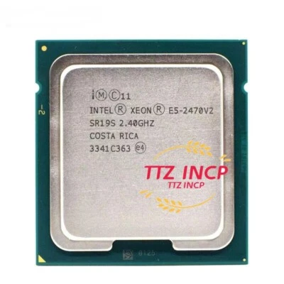 Intel Xeon E5-2470 V2 SR19S 2.4 GHz 10cores 20Threads 95W LGA-1356 CPU Processor - Image 1 of 3
