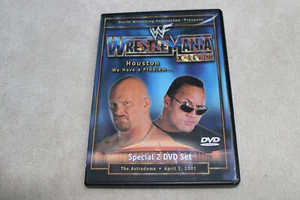 WWF WWE WrestleMania X-Seven 17 (DVD 2001 2-Disc Set) WCW, Stone Cold, The Rock - Picture 1 of 6