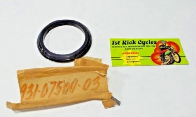 NOS YAMAHA CS3 R3 YCS1 YDS5 YM2C YR1 YR2 YR2C FRONT WHEEL SEAL 93107-50003 - Image 1 of 2