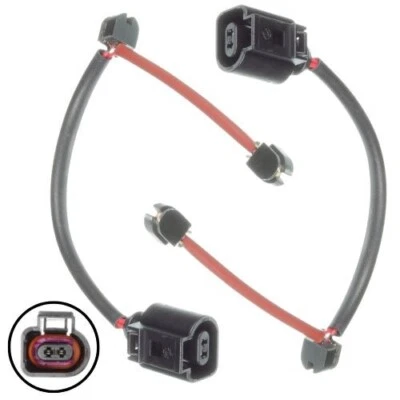 2X Brake Pad Wear Sensor Rear Left & Right Fit For 2010-2015 Audi Q7 95561236571 - Image 1 of 4