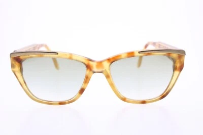 De colección Trussardi TPL 223 Habana Marrón/Claro 56/16-140 Oro Metal Col 922 Italia Foto 1 de 4