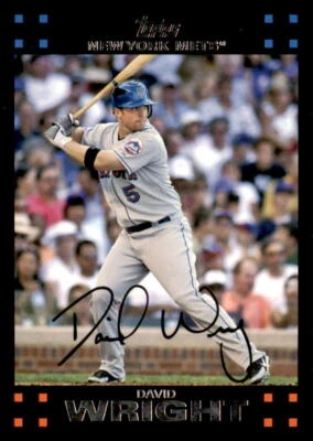2007 Topps  #260 David Wright New York Mets - Image 1 of 2