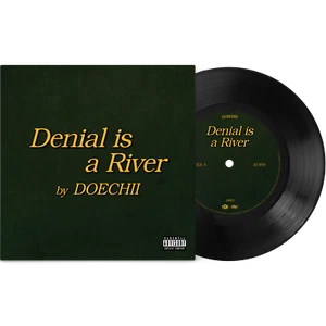 Doechii: Denial Is A River 7" - Limited Edition Black Vinyl 7-inch Single - Picture 1 of 3