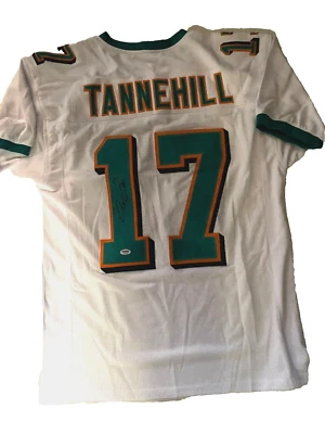 Camiseta autografada assinada por Ryan Tannehill Miami Dolphins certificado PSA - Imagem 1 de 4