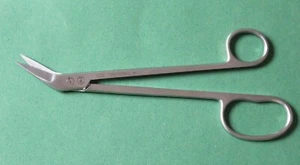 Fußnagelschere extralang 19 cm Nagelschere Pediküre Schere silber - Bild 1 von 4