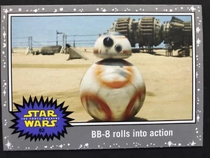 Journey to Star Wars: The Force Awakens #82 BB-8 entra en acción PLATEADO CASI NUEVO-MT - Imagen 1 de 1