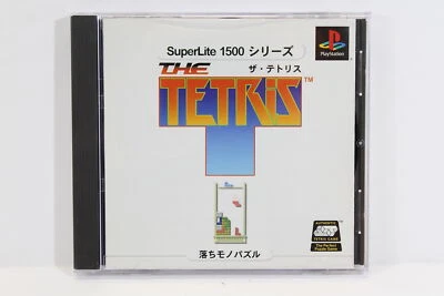 The TETRIS SuperLite 1500 CIB W/ Spine PS1 PS 1 Japan Import US Seller P363 - Image 1 of 3