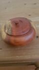 Small Wooden Decorative Bowl With Lid