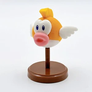 Choco Egg New Super Mario Bros. Wii 3 Mini Figure "Cheep cheep(Yellow)" Japan - Picture 1 of 8
