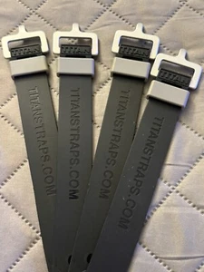 Correas industriales Titan fuertes amarres simples para soldadores de construcción. (4 Pk) - Imagen 1 de 5