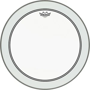 Remo Powerstroke 3 Clear Bass Drum Head with Impact Patch  20 in. - Picture 1 of 3