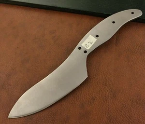 Handmade Carbon Steel Chef-Kitchen Blank Blade-Full Tang-Jayger-C2 - Picture 1 of 4