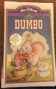 WALT DISNEY MASTERPIECE COLLECTIONS ~ Dumbo (VHS, 1998) # 024 ~NIP - Imagen 1 de 1