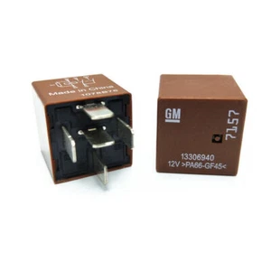 2PCS GM 13306940 Automotive Relay For 604-Vauxhall Opel Chevrolet (08-16) 12VDC - Bild 1 von 4