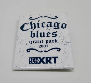 WXRT 93FM Radio Chicago Blues Festival 2004 June 10-13 (2") Pinback Button - Picture 1 of 2