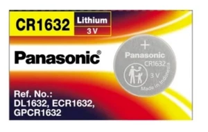 1 X CR1632 3V PANASONIC BATTERIES BATTERY WATCH CAR KEY ALARM SHIPPED SYDNEY - Picture 1 of 2