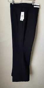 NEW Rafaella Black Pants 22W High Rise Plus Short Length Stretch - Picture 1 of 13