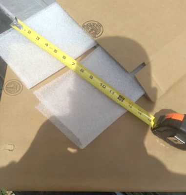 Caja de envío de monopatín embalaje espuma para todas las tablas de skate 20pk Trboxtapes Foto 1 de 4