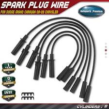 6x Spark Plug Wire Set for Dodge Grand Caravan 2008-2009 Chrysler Pacifica 2008