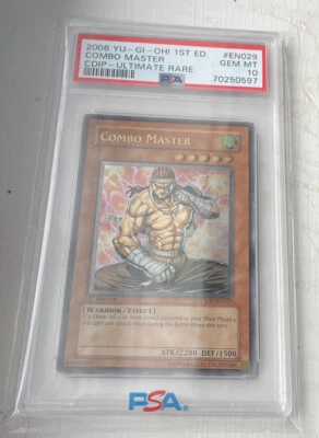 Yugioh! Combo Master CDIP-EN029 Ultimate Rare 1st Edition PSA 💎 GEM MT 10 💎 - Image 1 of 2