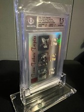 2003 Topps Tribute Contemporary Triple Tributes Red Jones/Sheffield BGS 8.5 /50