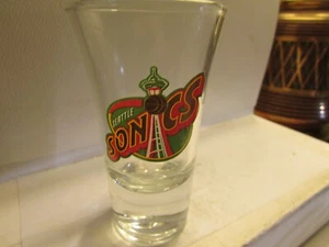 Raro Vintage Seattle Super Sonics Equipo de Baloncesto 3 1/2" Tiro Cónico Nuevo - Imagen 1 de 3