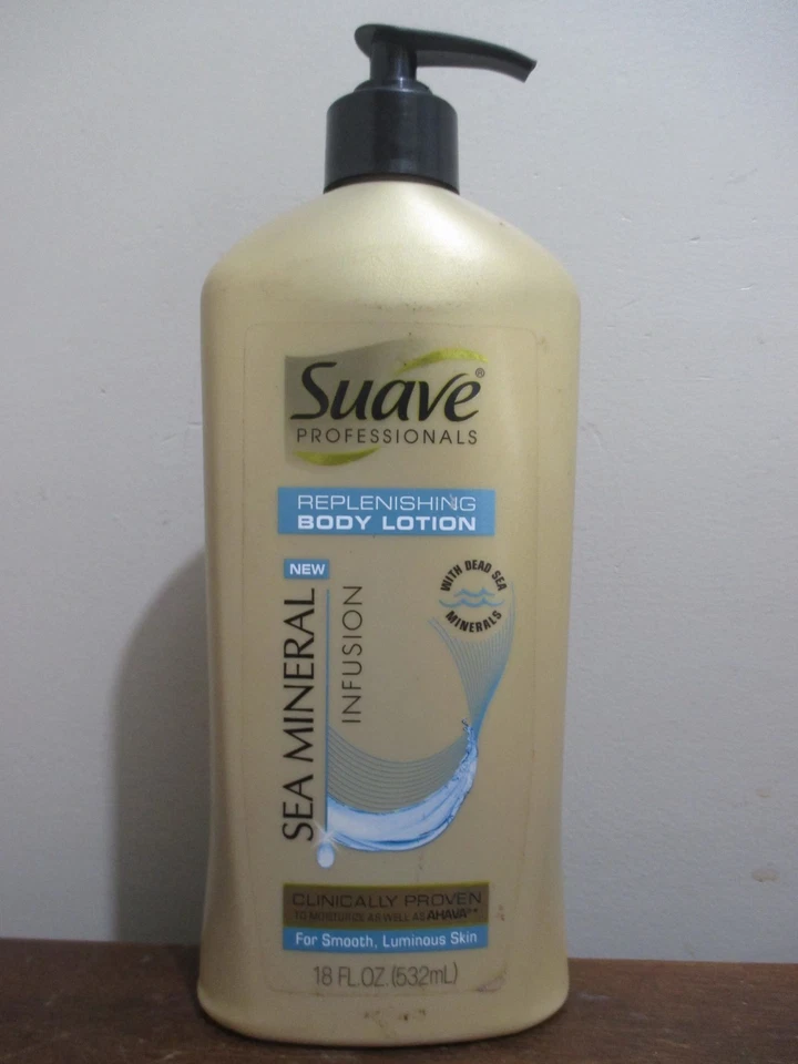 Suave Professionals Loción Corporal Reponedora Mar Muerto Infusión Mineral 18 Oz Foto 1 de 1