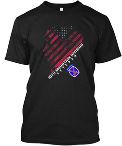 Camiseta Veterana 10th Mountain Division Vintage - Hecha en EE. UU. Talla S a 5XL - Imagen 1 de 3