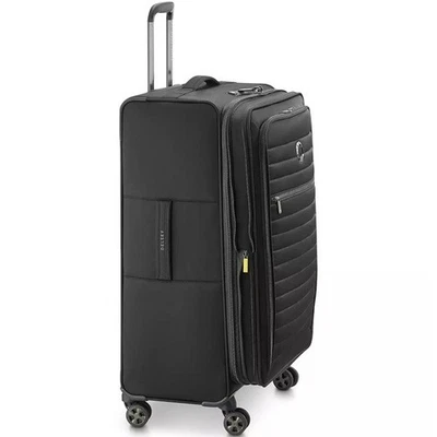 Delsey Paris Cruise 3.0 Soft 28" Expandable Spinner, Black - Image 1 of 4