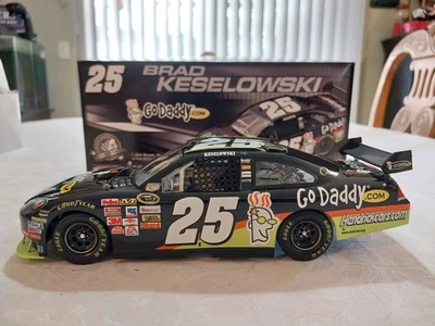 Brad Keselowski 2008 #25 Go Daddy  Chevrolet 1/24 Rookie Sharp & Rare !!! - Image 1 of 4