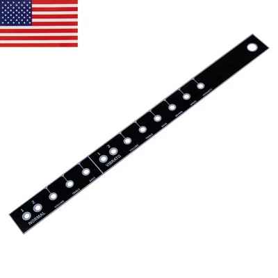 Placa frontal Blackface EE. UU. para amplificador de tubo de guitarra estilo súper reverberación AB763 Foto 1 de 4