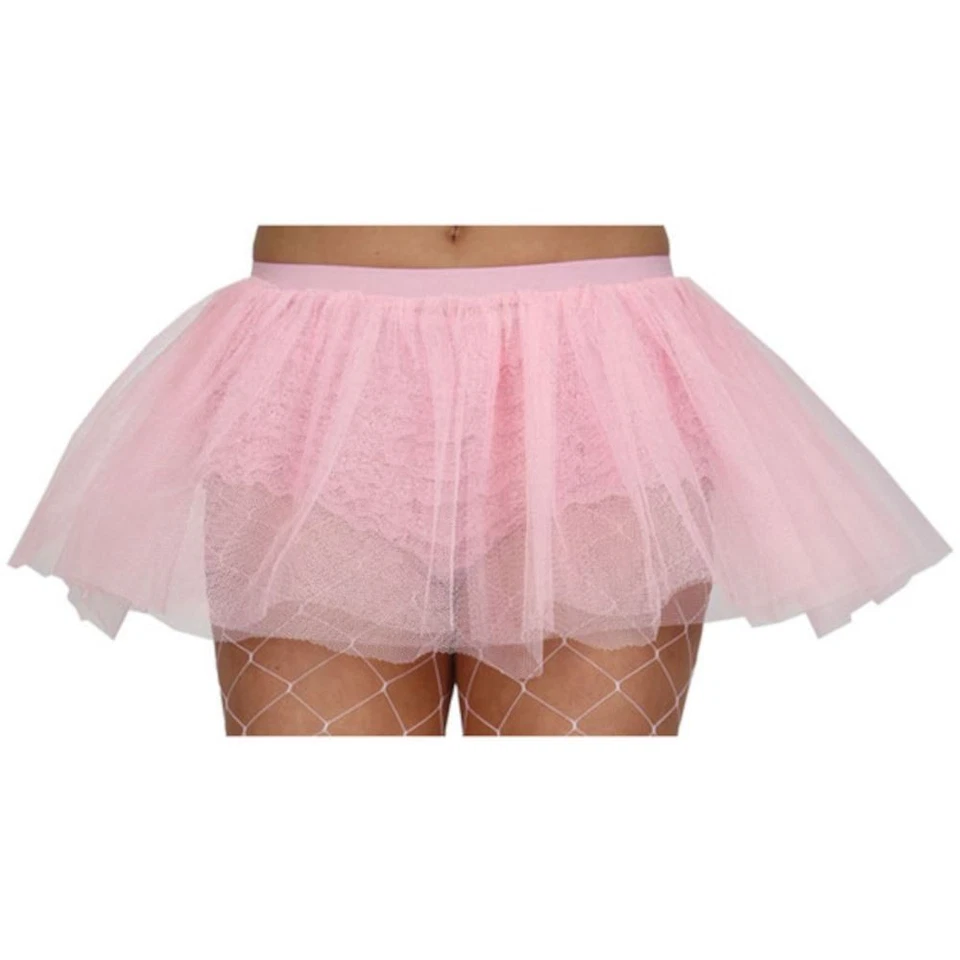 Tutú de 3 capas rosa bebé Wicked Costumes Foto 1 de 1