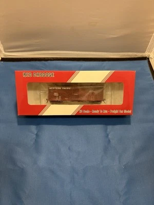 RED CABOOSE ho scale Western pacific stock car RR-39030 (1-12) - Image 1 of 2