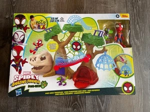 Spidey and His Amazing Friends Marvel Spider-Man Dino Webs Treehouse Toy NEW - Picture 1 of 12