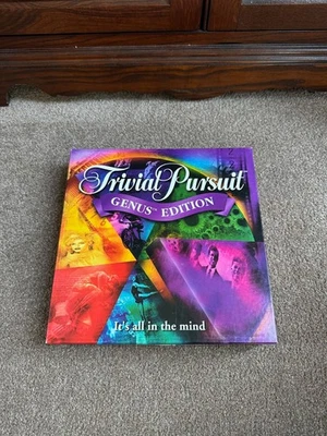 Vintage 2000 Trivial Pursuit Genus Edition Board Game Complete Excellent Con - Image 1 of 4